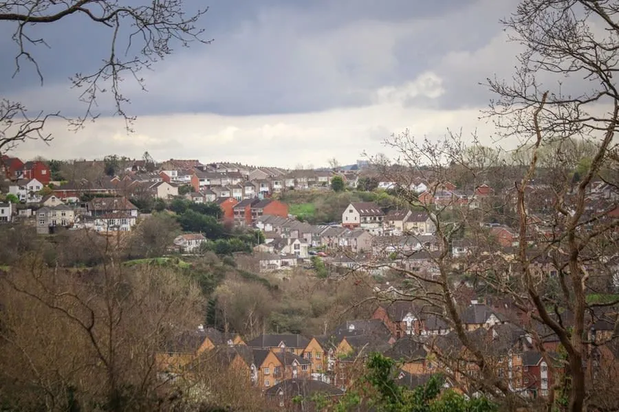 Brick semi-detached housing of the era common across Derby's suburbs